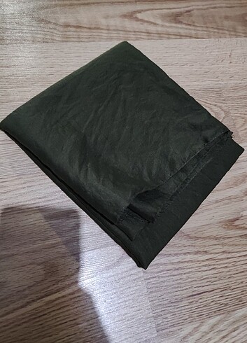 Valor pamuk kraş şal Haki valorscarf - Görsel 2