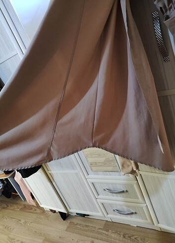 Balon kol Yazlık trençkot - Görsel 6