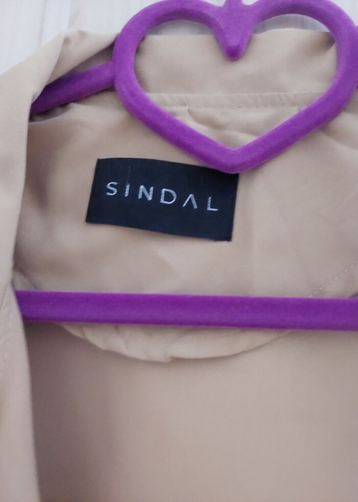 Balon kol Yazlık trençkot - Görsel 4