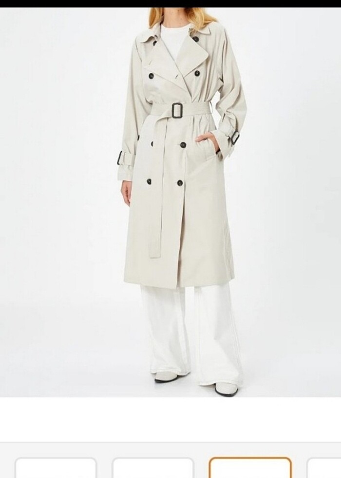 Zara model Koton trençkot - Görsel 3
