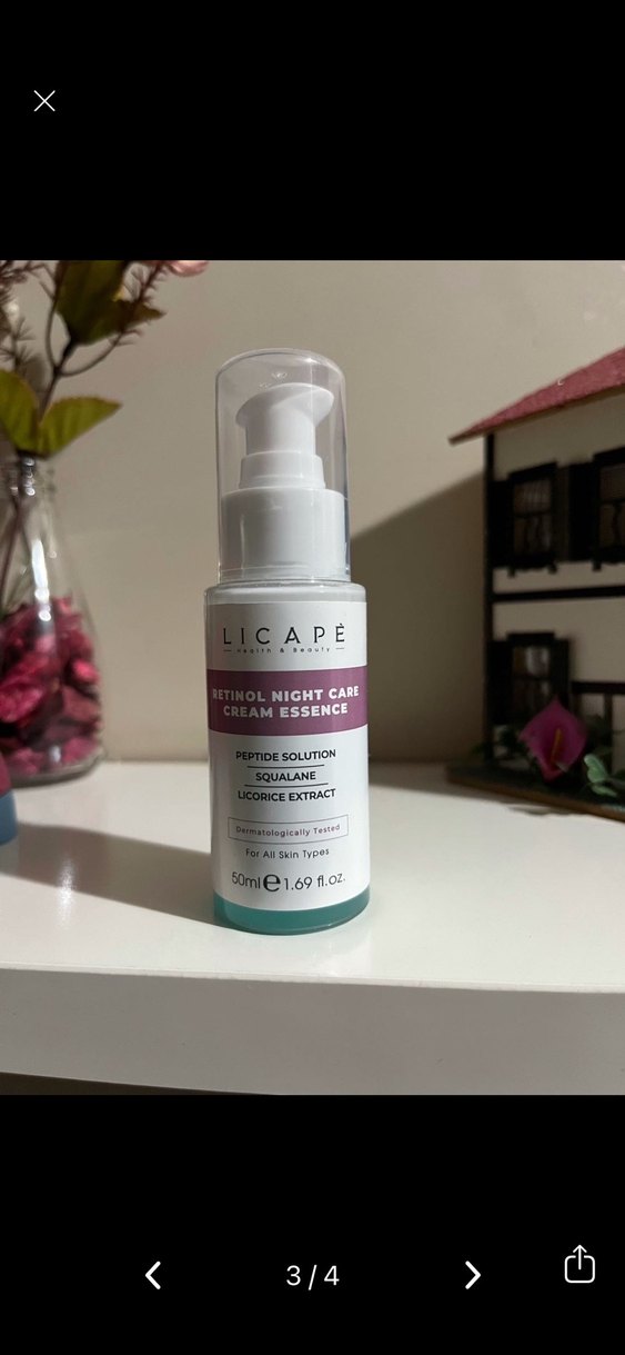 Licape Retinol Gece Bakım Kremi 50 ml - Görsel 3