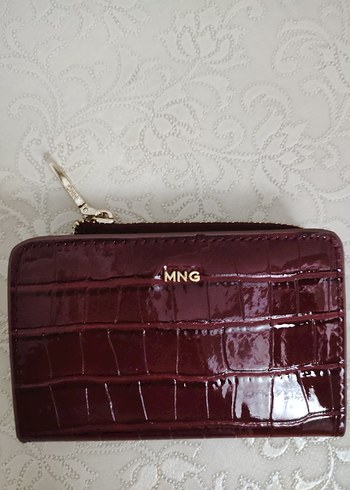 Mango mango bordo cüzdan