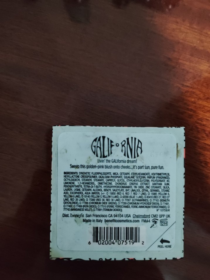 benefit galifornia allık - Görsel 4