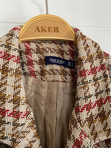 s Beden Blazer tuvit ceket