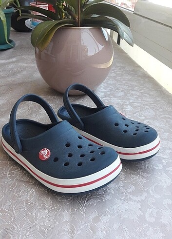 LACİVERT ORJINAL CROCS 