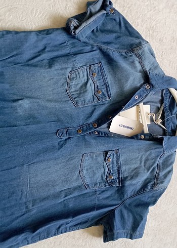 Kadın Jean Elbise - Görsel 7