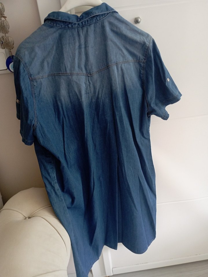 Kadın Jean Elbise - Görsel 4