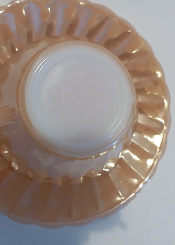 Pastel Bej Fincan ve Tabak Seti - Görsel 4