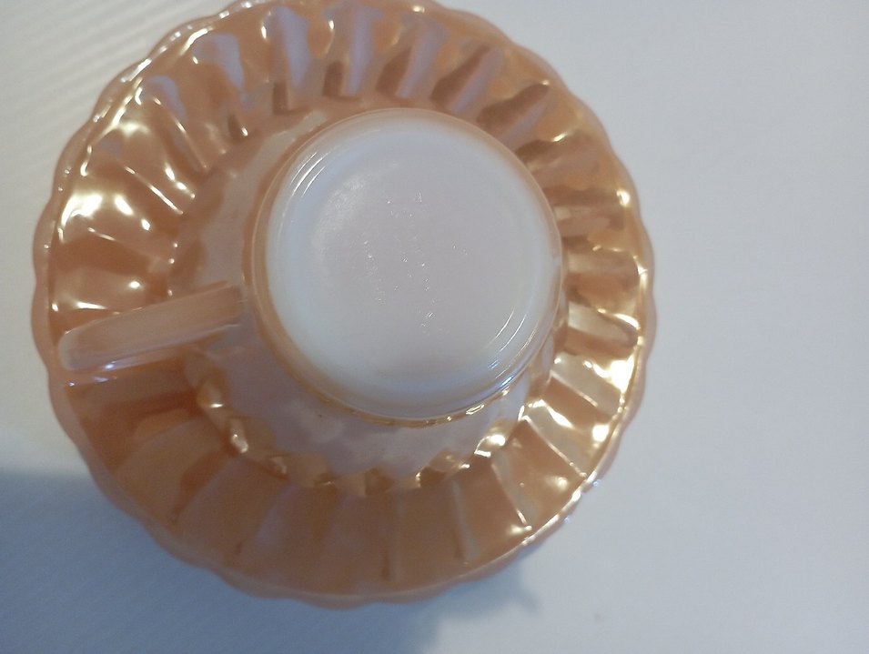 Pastel Bej Fincan ve Tabak Seti - Görsel 4