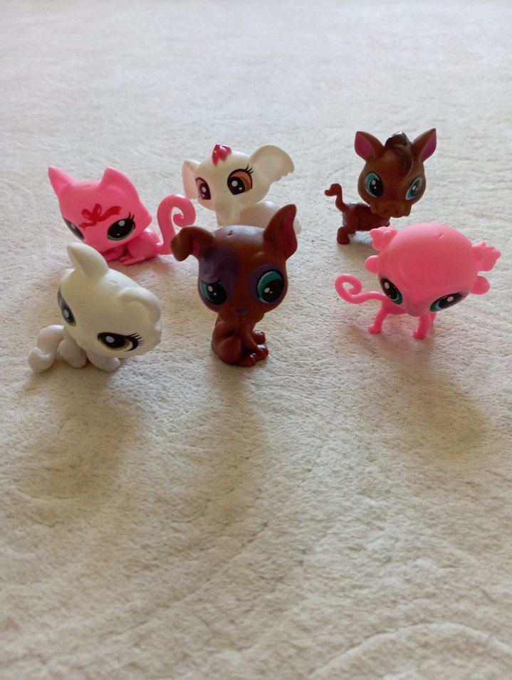 Renkli Mini Hayvan Figür Oyuncak Seti - Görsel 2