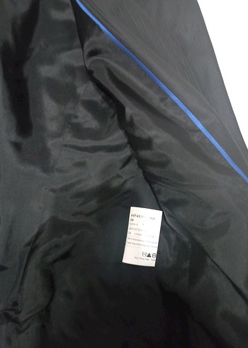 Kadın Siyah Düğmeli Ofis Takım Ceketi - Görsel 8