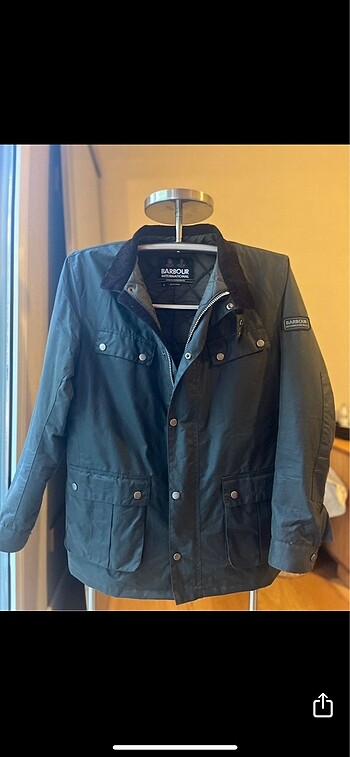 Barbour ceket yağlı deri