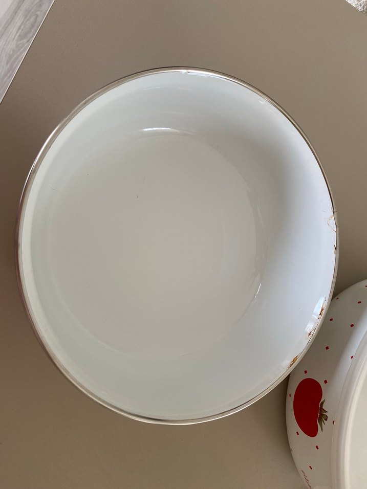 Domates Desenli Beyaz Saklama Kapları - Görsel 2