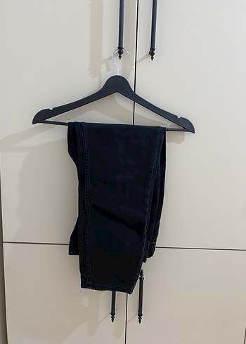 Antrasit Kadın mom jean - Görsel 5