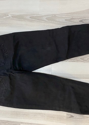 Antrasit Kadın mom jean - Görsel 2