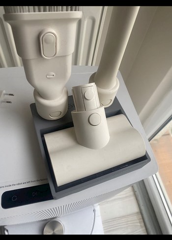 Gri Elektrikli dikey Süpürge Aparatı - Görsel 2