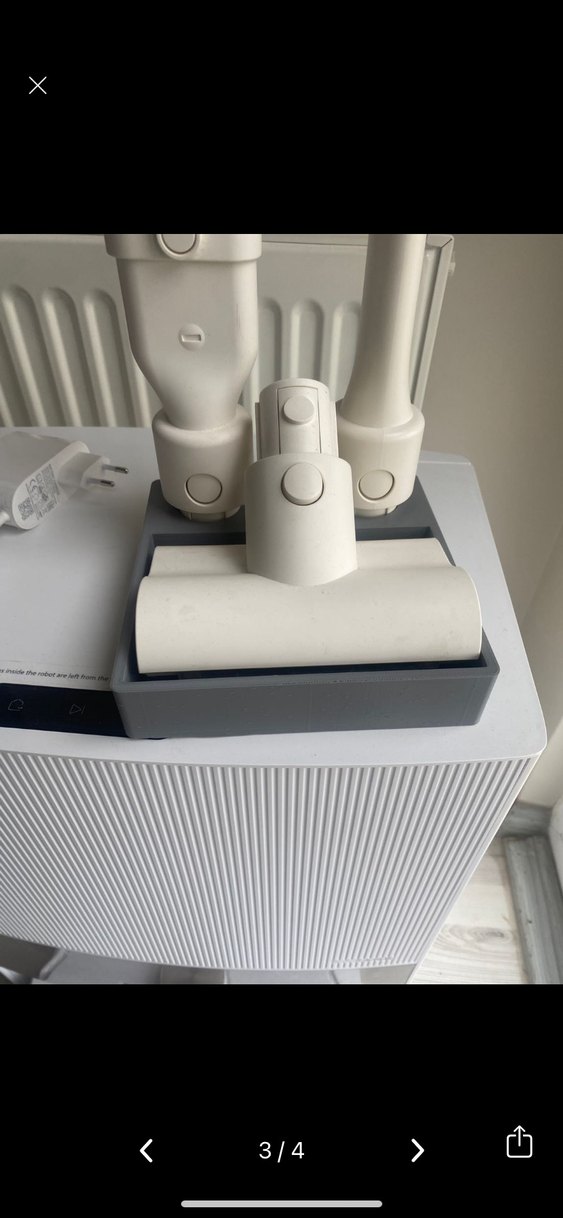 Gri Elektrikli dikey Süpürge Aparatı - Görsel 3