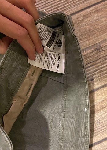 34 Beden dockers haki erkek pantolon