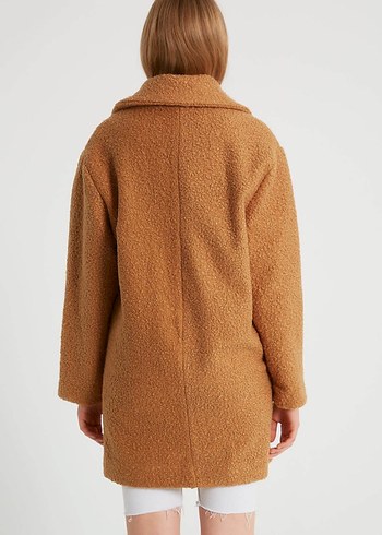 Robin robin camel cep detaylı kruvaze kaban