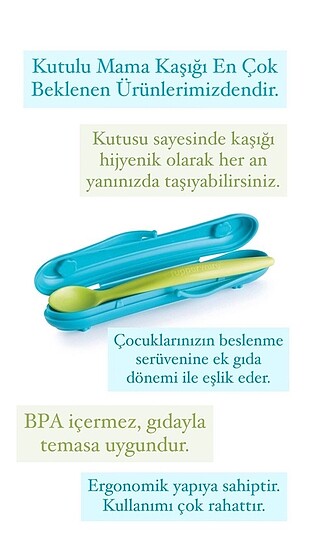 Tupperware Mama Kaşığı
