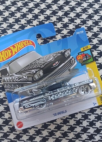 Beden Renk Hot Wheels tekli araba 58 İmpala (GÜMÜŞ)