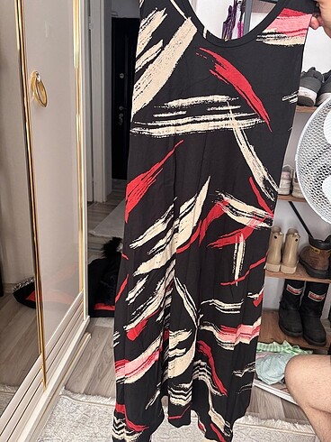 xl Beden Midi boy elbise