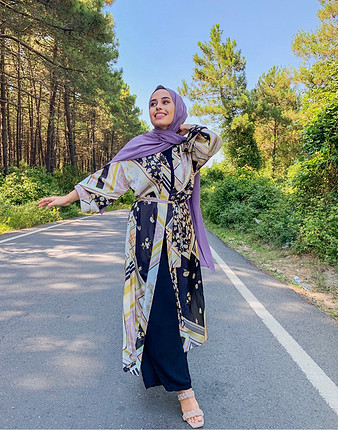 Diğer Saten ipek kimono 