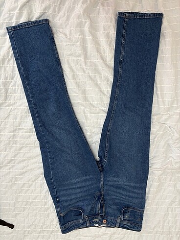 38 Beden lacivert Renk Zara jean