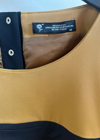 Kısa Kollu Deri Midi Elbise - Görsel 6