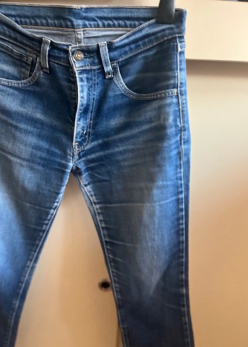 Kadın Mavi Denim Normal Boy Jean - Görsel 2