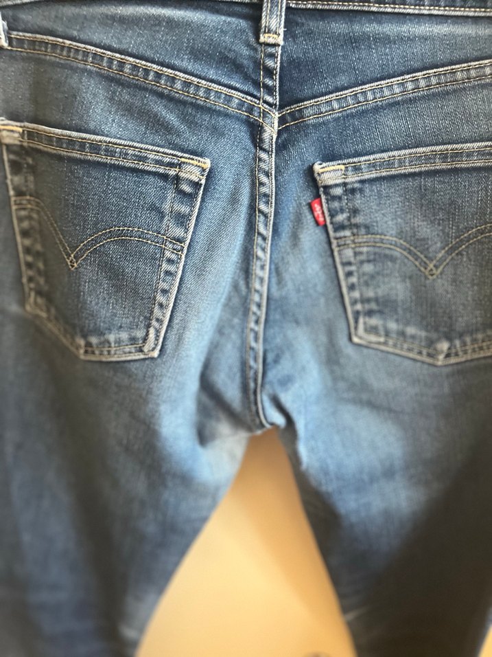 Kadın Mavi Denim Normal Boy Jean - Görsel 5