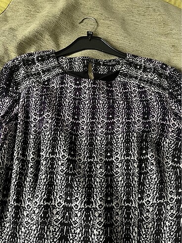 Viskon krep elbise - Görsel 4