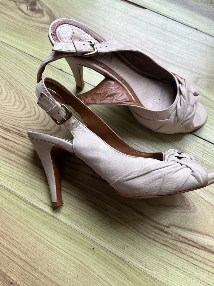Bej Kadın  Topuklu Ayakkabı - Görsel 2