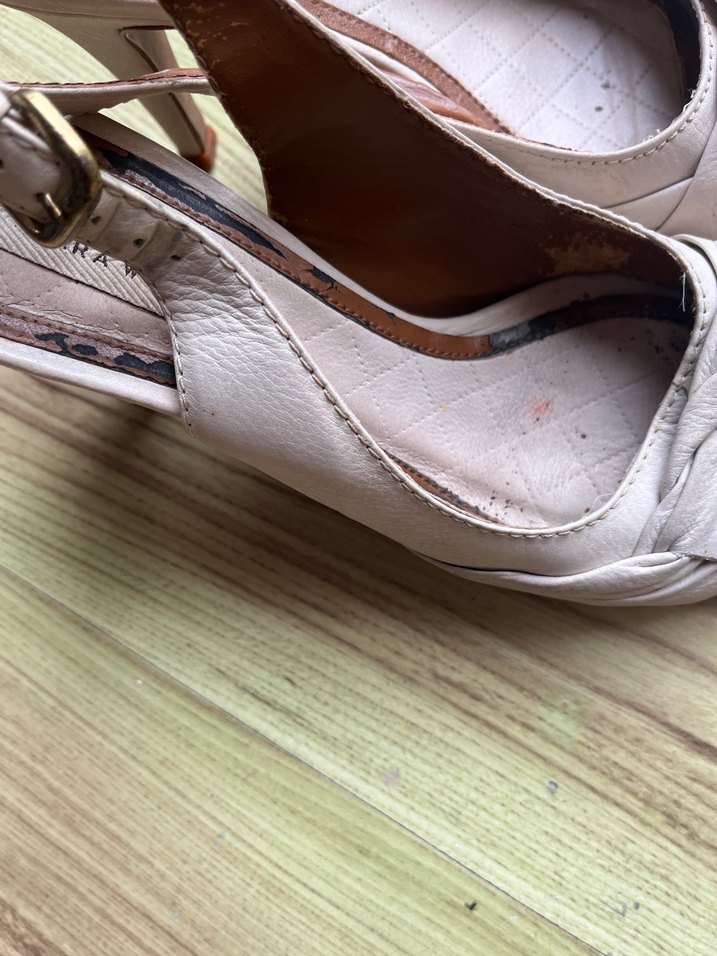 Bej Kadın  Topuklu Ayakkabı - Görsel 4