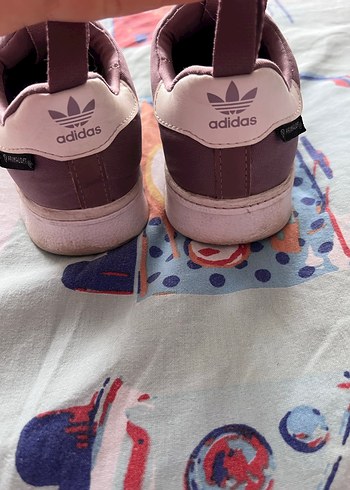 Çocuk Mor Adidas Spor Ayakkabı - Görsel 6