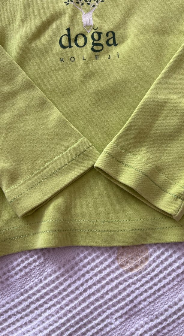 Renkli Baskılı Örgü Köpek Sweatshirt - Görsel 3