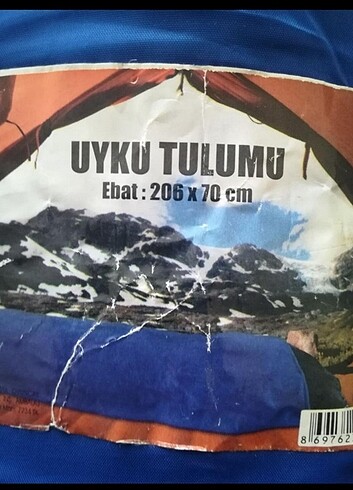 Uyku tulumu kamp bahçe 