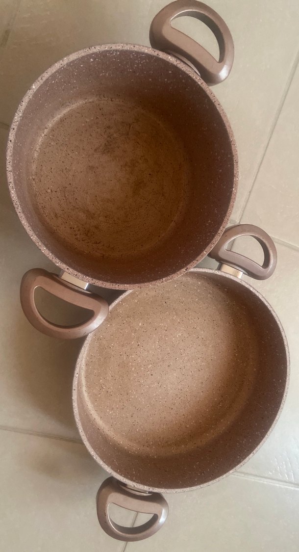 Parlak Kahverengi Tencere ve Tavalar - Görsel 2