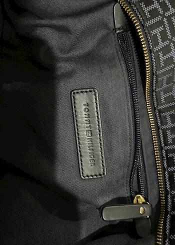 Klasik Desenli Mavi Kadın Omuz Çantası - Görsel 2