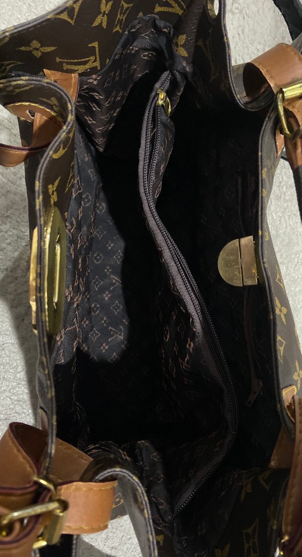 Kahverengi Deri Louis Vuitton Tokalı Çanta - Görsel 2