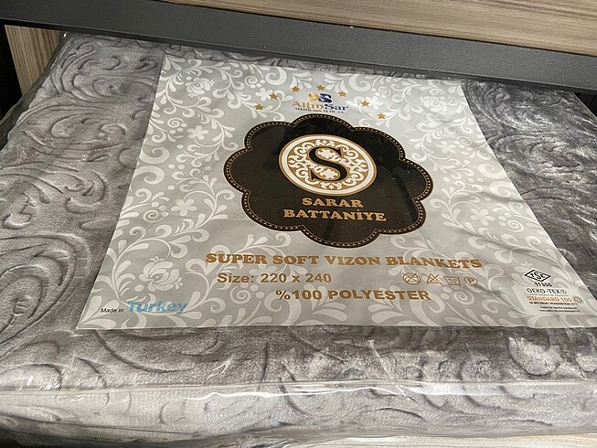 Sarar çift kişilik battaniye