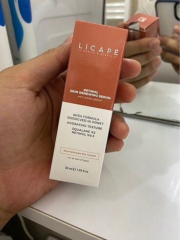 Licape retinol