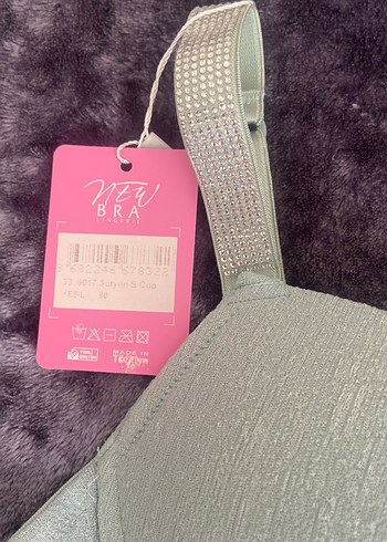 Su yeşili Bohem Tarzı Pastel Sütyen Takımı - Görsel 2