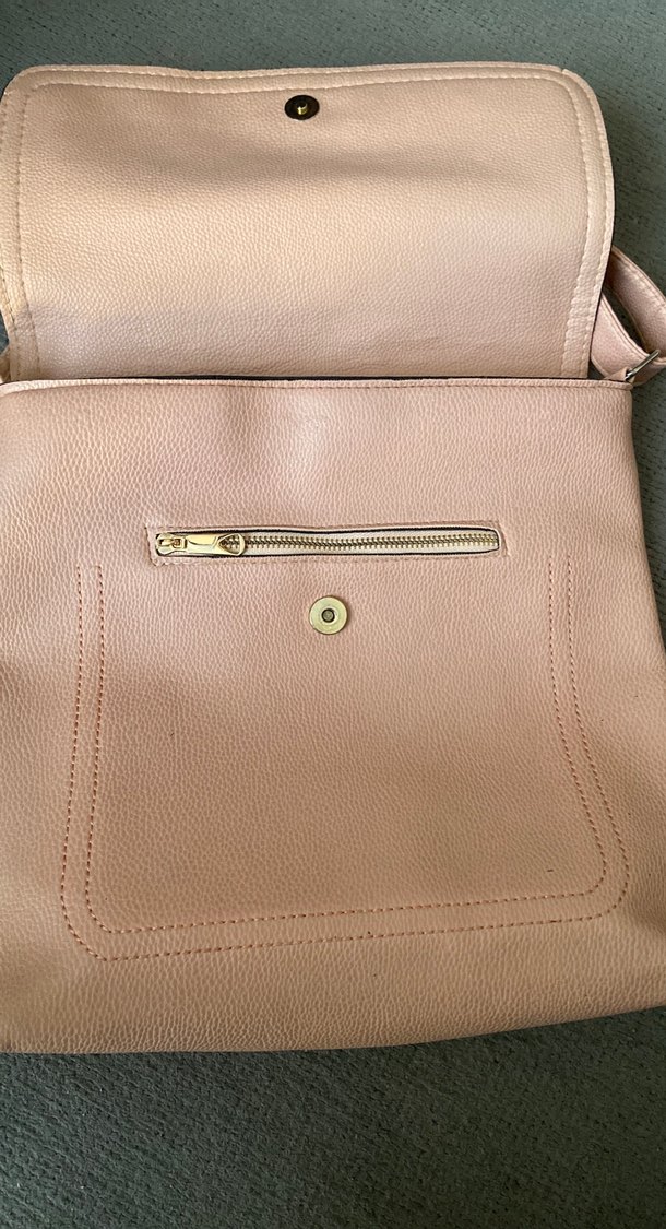 Pembe Kadın postacı Çanta - Görsel 2