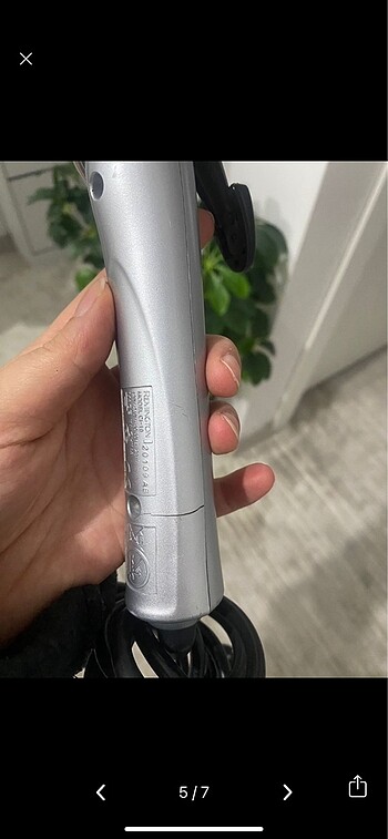 Remington düzleştirici ve maşa