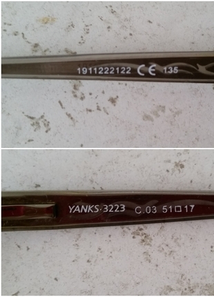 diğer Beden Yanks Gözlük