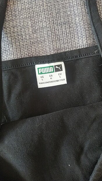 l Beden Orijinal Puma L beden siyah mini üst