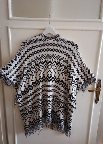 KOTON Bohem Desenli Örgü Kadın Hırka M BEDEN - Görsel 4