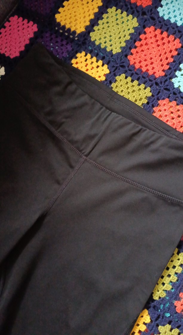 BERSHKA Siyah Kadın Tayt M BEDEN - Görsel 4