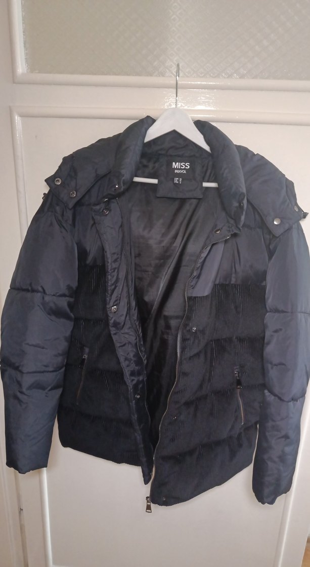 İPEKYOL MISS Siyah Kadın Mont - Görsel 2